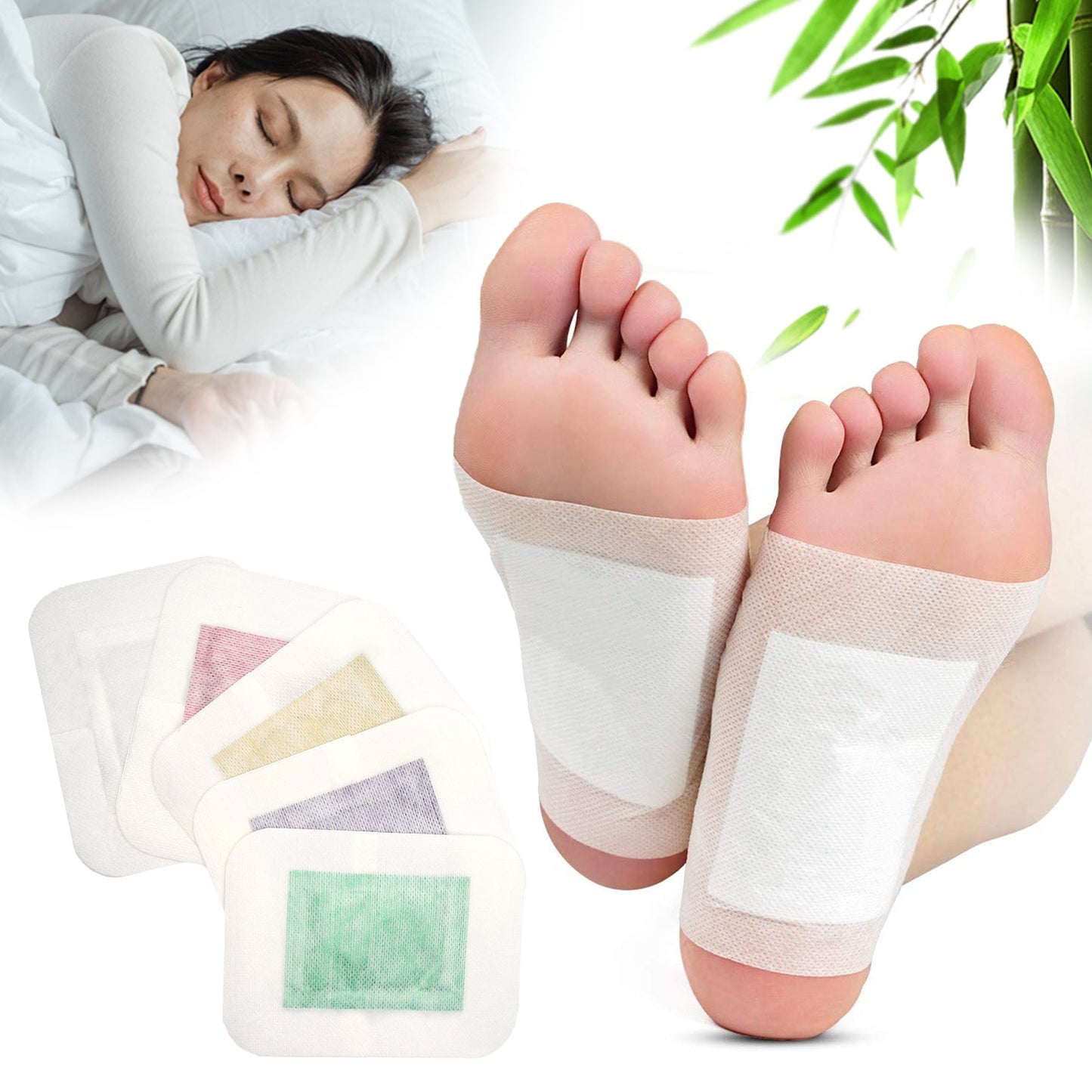 OrientLeaf Sleep Foot Patches – Relax & Unwind Naturally