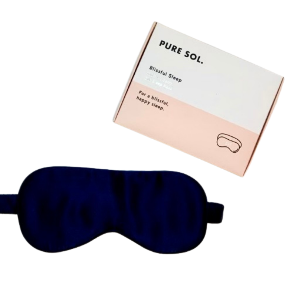 100% Mulberry Silk Sleep Mask | Beauty Sleep & Eye Protection