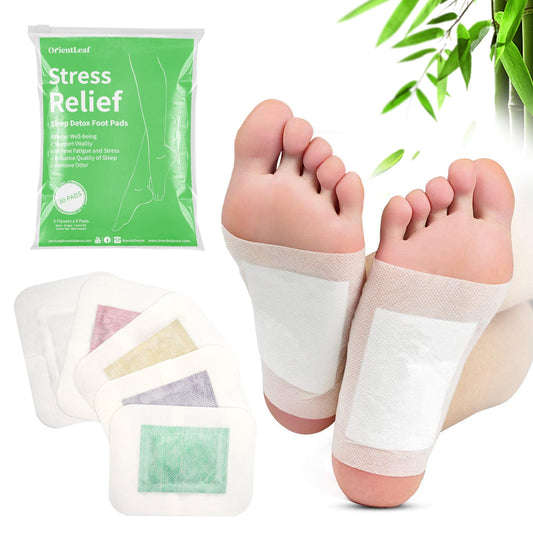 OrientLeaf Sleep Foot Patches – Relax & Unwind Naturally