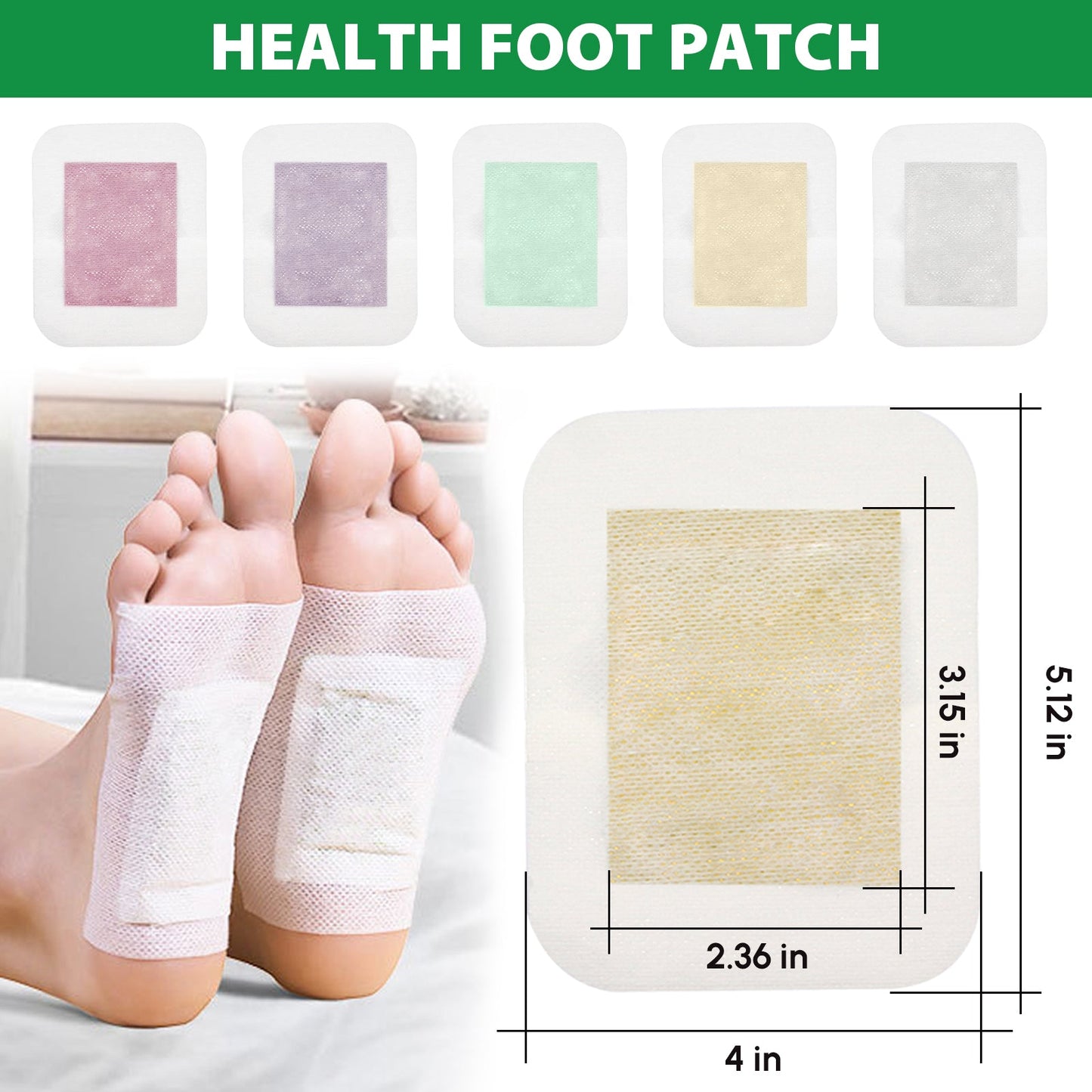 OrientLeaf Sleep Foot Patches – Relax & Unwind Naturally