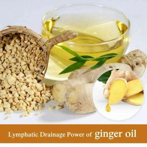 Lymphatic Drainage Ginger Oil | Natural Detox & Muscle Relief