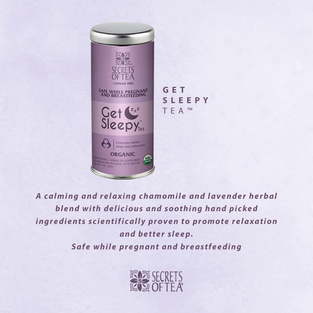 Sleep & Serenity Herbal Tea | Organic Calming Bedtime Blend