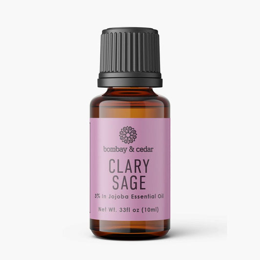 Clary Sage with Jojoba Oil | Hormonal Balance & Relaxation Blend 10ml