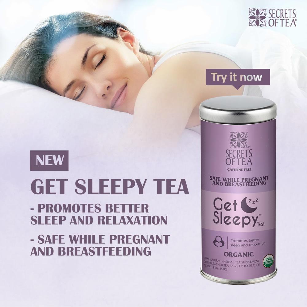 Sleep & Serenity Herbal Tea | Organic Calming Bedtime Blend